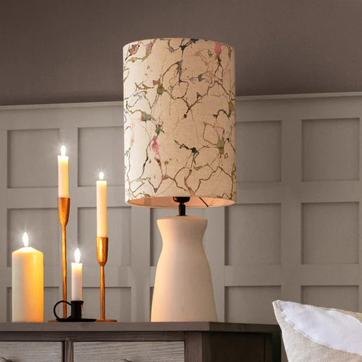 Carrara Anna & Albury Complete Table Lamp Ecru/Meadow