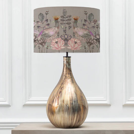 Ahura Eva & Allegra Complete Table Lamp Glass/Bronze