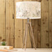 Enchanted Forest Eva & Aratus Complete Table Lamp Grey/Forest