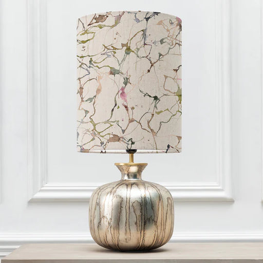 Carrara Anna & Elphaba Complete Table Lamp - Glass Base with Meadow Shade - 69cm