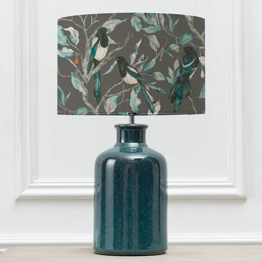 Collector Eva & Elspeth Complete Table Lamp Aqua/Onyx