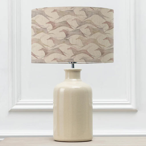 Dakota Eva & Elspeth Complete Table Lamp Cream/Sepia