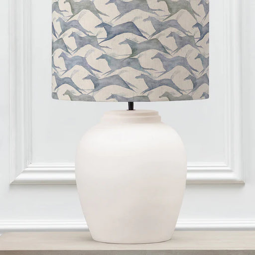 Dakota Eva & Evora Complete Table Lamp Ecru/River