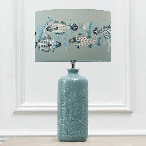 Barbeau Eva & Inopia Complete Table Lamp Teal/Seafoam