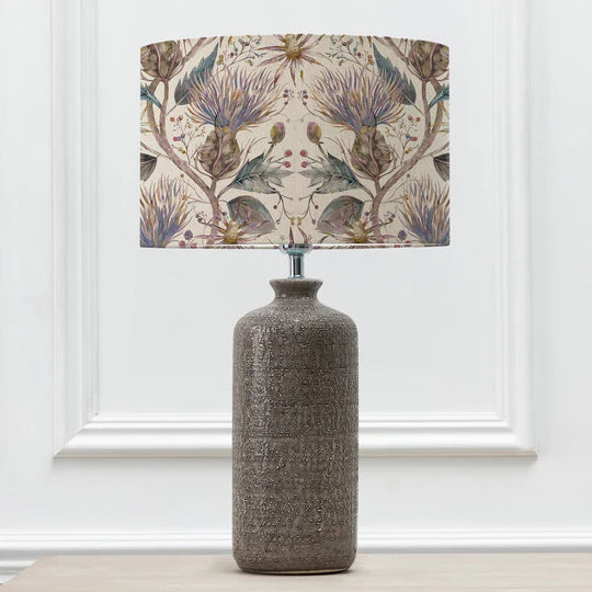 Varys Eva & Inopia Complete Table Lamp Grey/Pastel Linen