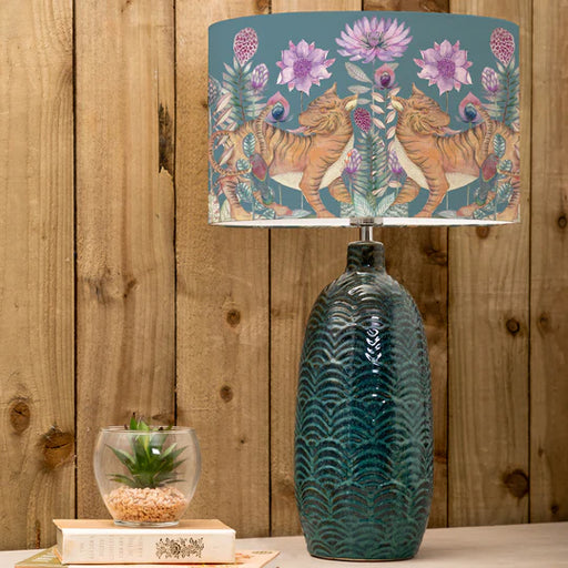 Baghdev Eva & Jadis Complete Table Lamp Aqua/Iris