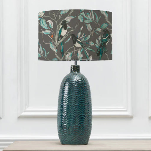 Collector Eva & Jadis Complete Table Lamp Aqua/Onyx