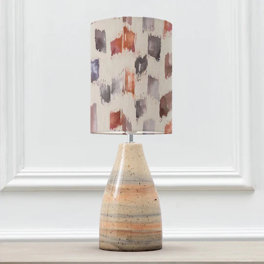 Arwen Anna & Japura Complete Table Lamp Sandstone/Rosewater