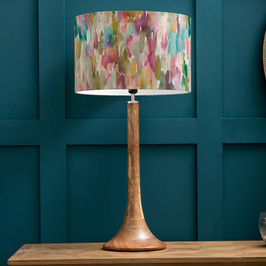 Azima Eva & Kinross Complete Table Lamp Mango/Lotus