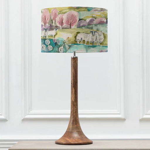 Buttermere Eva & Kinross Complete Table Lamp Mango/Linen