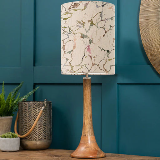 Carrara Anna & Kinross Complete Table Lamp Mango/Meadow