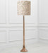 Carrara Anna & Kinross Complete Floor Lamp Mango/Meadow