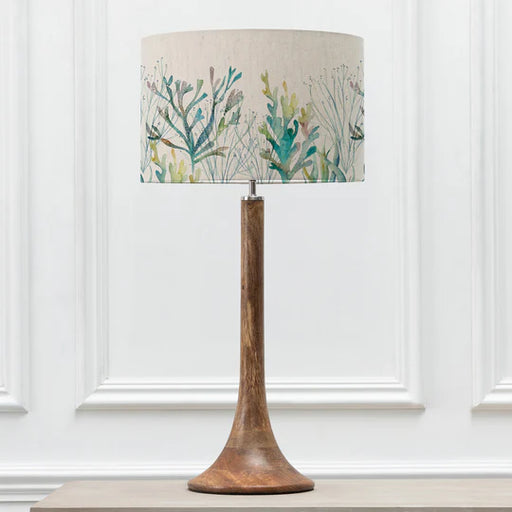 Coral Reef Eva & Kinross Complete Table Lamp Mango/Kelpie