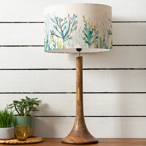 Coral Reef Eva & Kinross Complete Table Lamp Mango/Kelpie