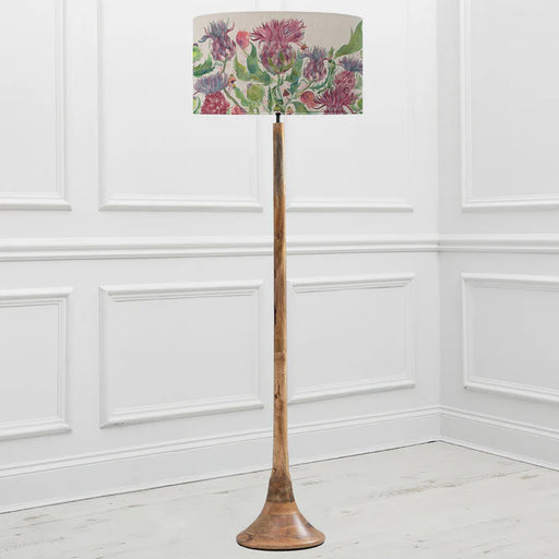 Fairytale Bristles Eva & Kinross Complete Floor Lamp Mango/Damson