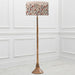 Katsura Eva & Kinross Complete Floor Lamp Mango/Mulberry