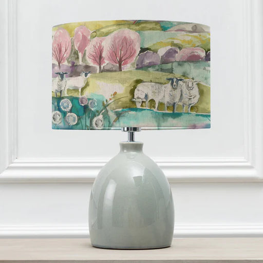 Buttermere Eva & Leura Complete Table Lamp Duck/Linen