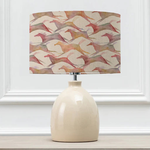 Dakota Eva & Leura Complete Table Lamp Cream/Sand