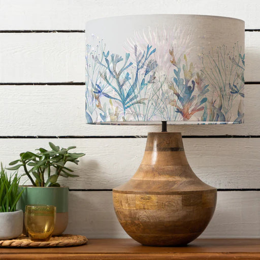 Coral Reef Eva & Leven Complete Table Lamp Mango/Kelpie