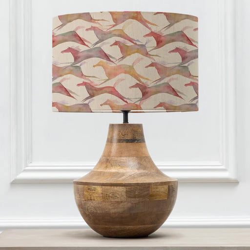 Dakota Eva & Leven Complete Table Lamp Mango/Sand