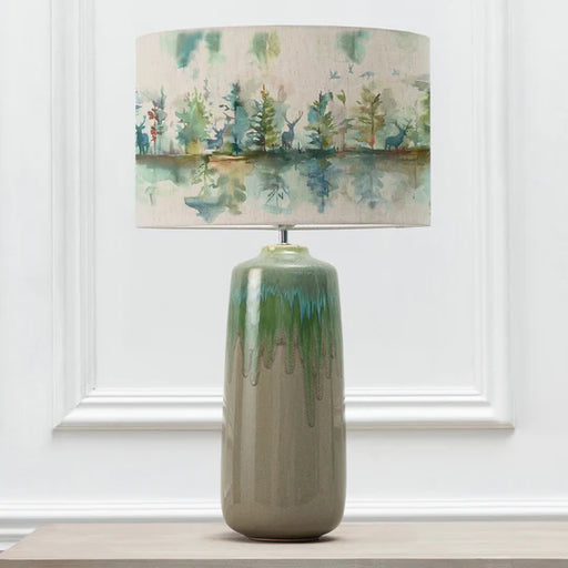 Wilderness Eva & Neo Complete Table Lamp Jade/Topaz