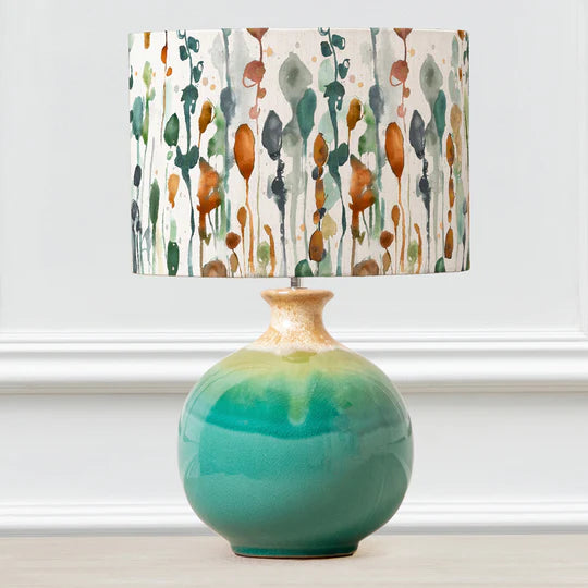 Arley Eva & Neso Complete Table Lamp Aqua/Peridot