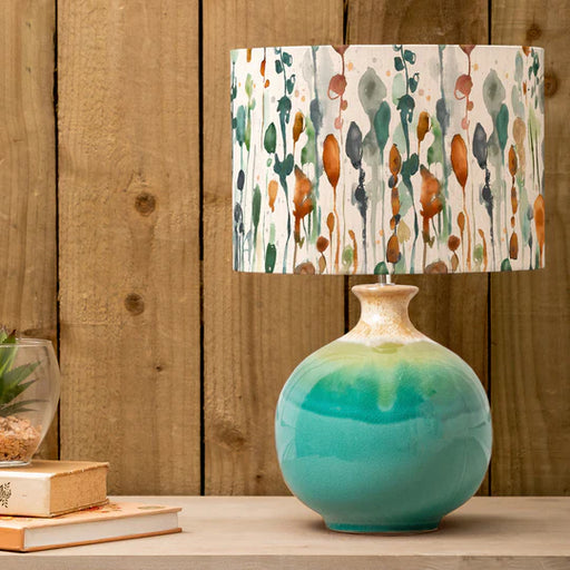 Arley Eva & Neso Complete Table Lamp Aqua/Peridot