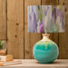 Azima Eva & Neso Complete Table Lamp Aqua/Indigo