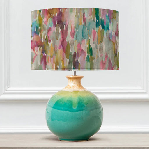 Azima Eva & Neso Complete Table Lamp Aqua/Lotus