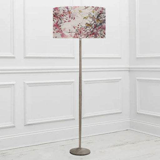 Brushwood Eva & Solensis Complete Floor Lamp Grey/Blossom