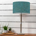 Coressa Eva & Solensis Complete Table Lamp Teal