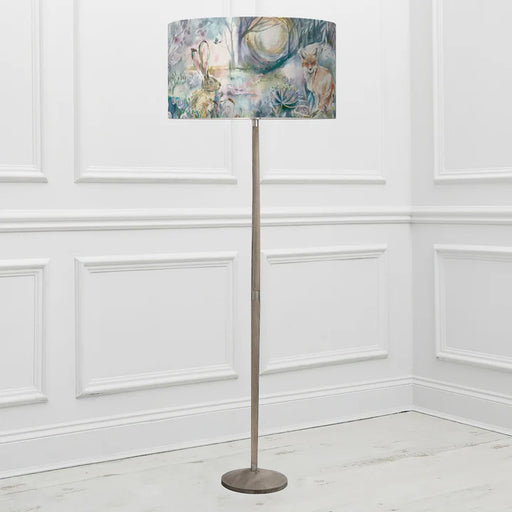 Fox And Hare Eva & Solensis Complete Floor Lamp Grey/Linen