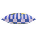 Waterproof Outdoor Cushion, Lemons Design, Blue