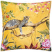 Waterproof Outdoor Cushion, Leopard Design, Gold