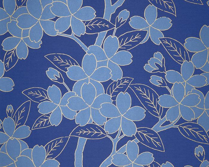 Little Greene Wallpaper - Camellia Smalt