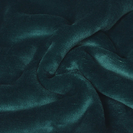 Lux Sherpa Fleece Throw, Plain, Blue, Teal