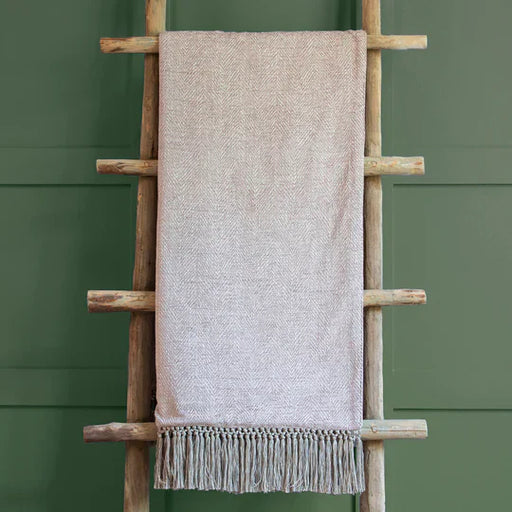 Oryx Woven Throw, Textured, Pink, Heather