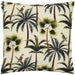 Waterproof Outdoor Cushion, Palms Design, Ochre