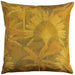 Waterproof Outdoor Cushion, Palms Design, Forest, Ochre