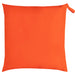 Waterproof Outdoor Cushion, Plain Neon Large 70cm Design, Orange