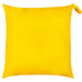 Waterproof Outdoor Cushion, Plain Neon Large 70cm Design, Yellow