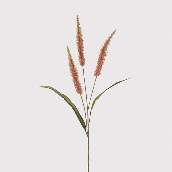 Artificial Pink Pennisetum Spray - 90 cm