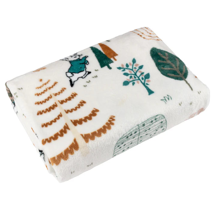 Scandi Woods Peter Rabbit™ Throw, Print, Multicoloured