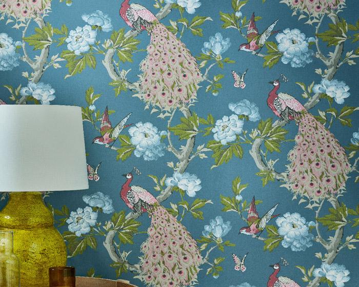 Little Greene Wallpaper - Pavona Sylvie