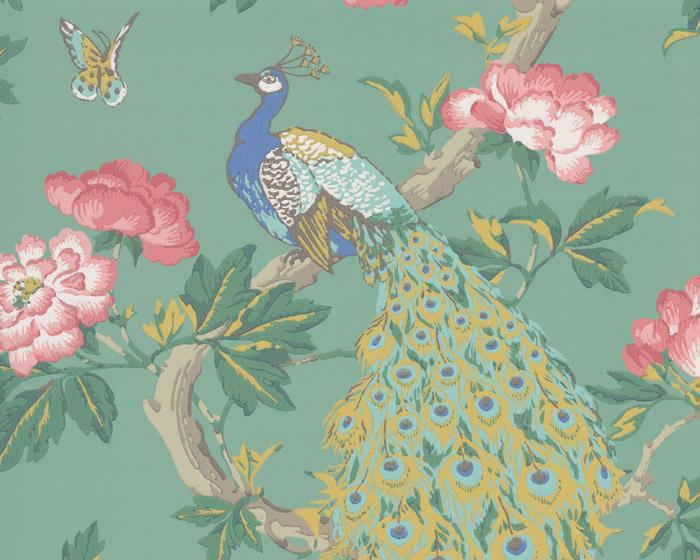 Little Greene Wallpaper - Pavona Vivienne