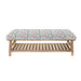 Arwen Rupert Cotton-Linen Storage Bench - 48cm