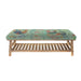 Bilbury Flock Rupert Bench - Robins Egg - 48cm