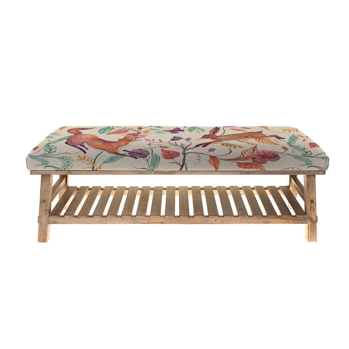 Leaping Into The Fauna Rupert Bench - 48cm