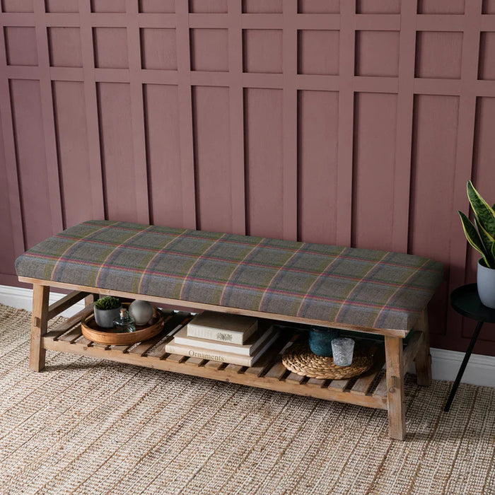 Tavistock Wool Storage Bench in Violet - 48cm