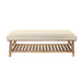 Tivoli Rupert Linen Storage Bench - 48cm